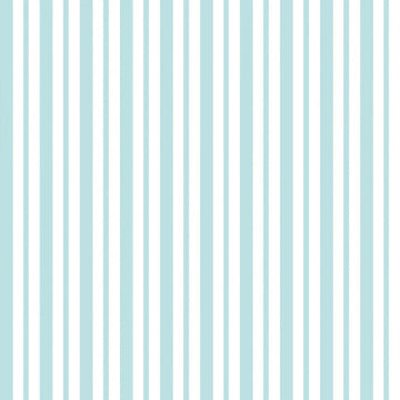 Teal Mini Awning Stripe