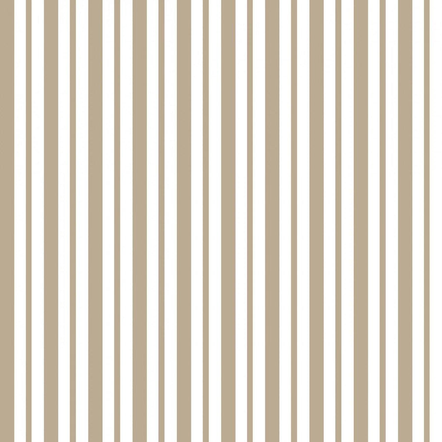 Tan Mini Awning Stripe