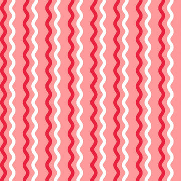 Pink Wavy Stripe