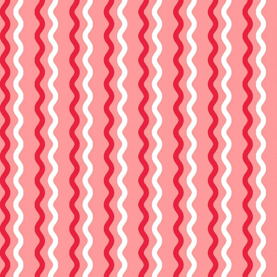 Pink Wavy Stripe