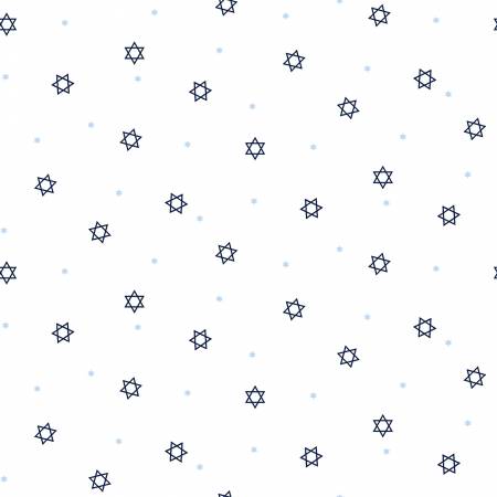 Mini Star of David's | White