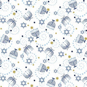 Menorahs All-Overs | White