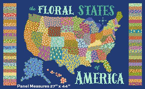 Floral States | US Map