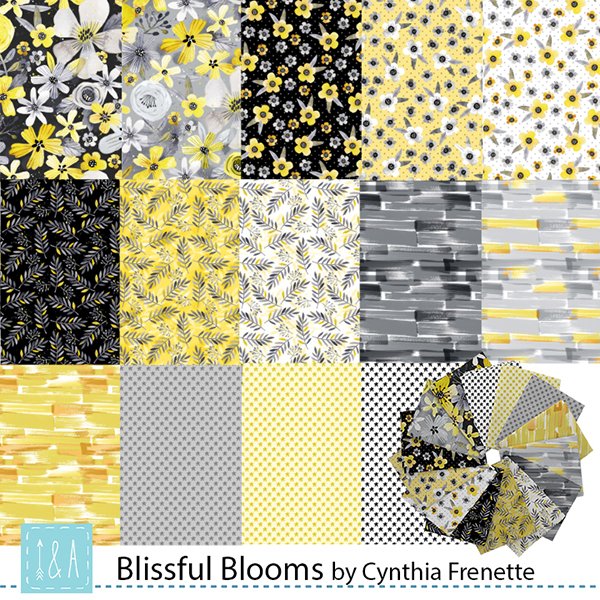 Blissful Blooms | FQ Bundle