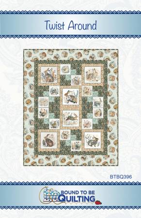 Twist Around Quilt Pattern