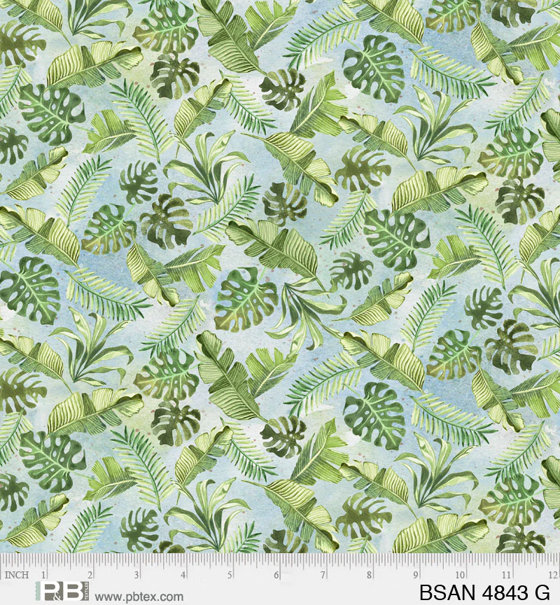 Baby Safari Animals | Green Foliagel