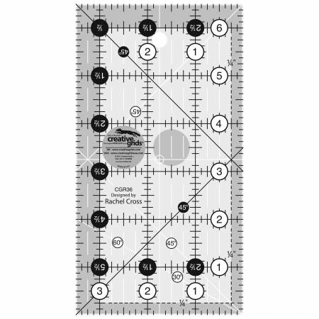Creative Grids Ruler | 3.5"x6.5"