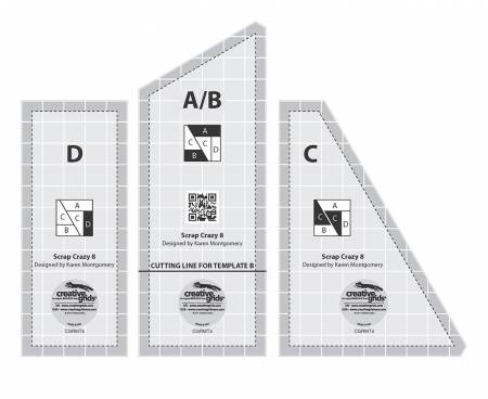 Scrap Crazy Templates 8"