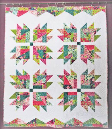 Scrap Crazy Bear Paw Quilt