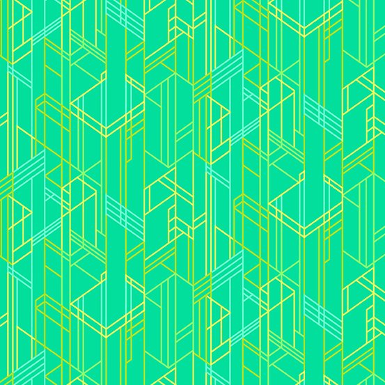 Deco Glo II - Meander | Keylime