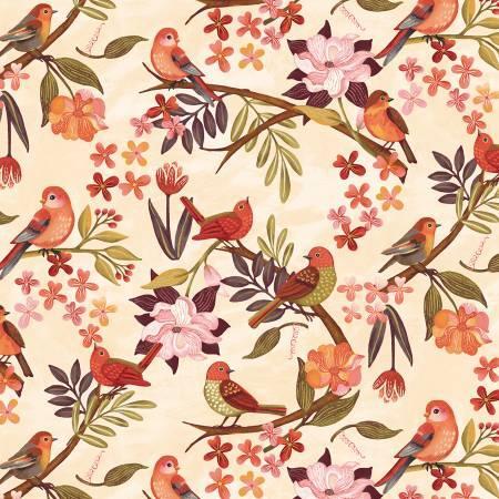 Canyon Bird | Cream Bird Allover