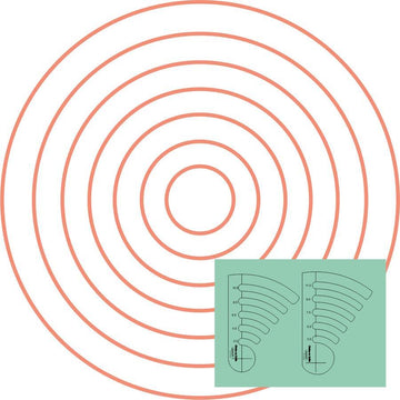 Circles on Quilts - Circles |High Shank