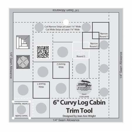 Curvy Log Cabin Trim Tool | 6"