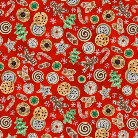 Christmas Cookies | Red