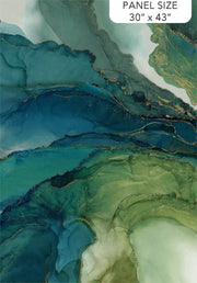 Midas Touch | Teal/Green - Panel