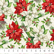 Holiday Joy |  Poinsettia - Cream
