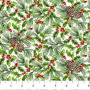 Holiday Joy |  Pine & Holly - Cream