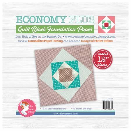 Economy Block Foundation Paper | 12"