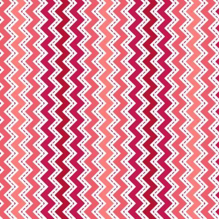 Red/Pink Zig Zag