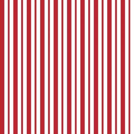 Red Mini Awning Stripe