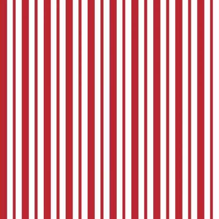 Red Mini Awning Stripe