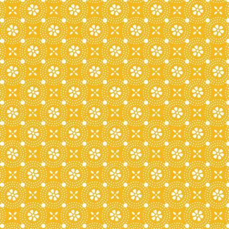 Yellow Dotted Circles