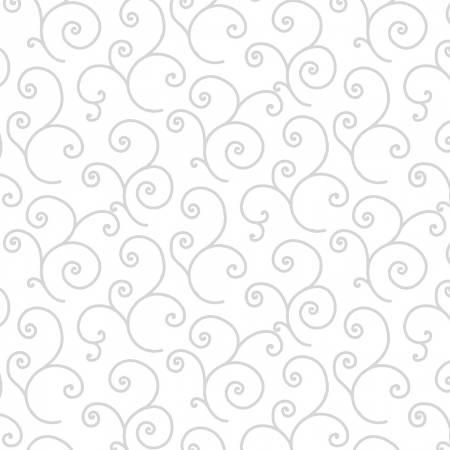 White on White Scroll