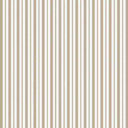 Tan Mini Awning Stripe