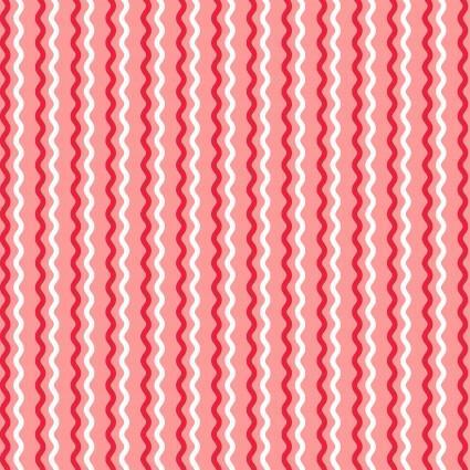 Pink Wavy Stripe