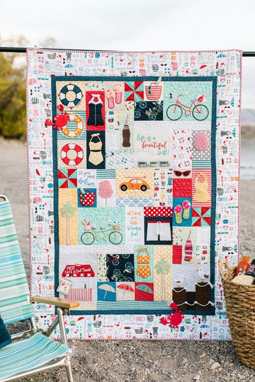 Vintage Boardwalk Fabric Kit