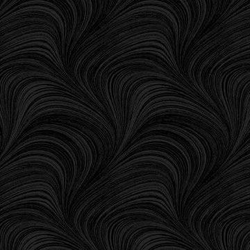 Wave Texture | Black Pearlesce