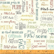 Purrfect Day | White Words