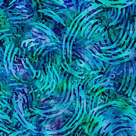 Tropicalia | Blue Swirl Geo