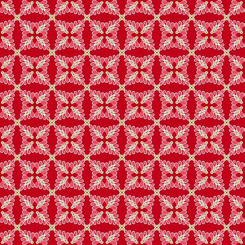 Heart and Home | Red Geo Feathers