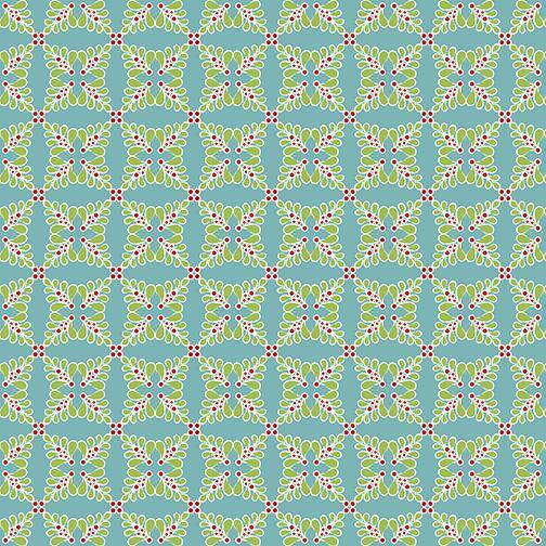 Heart and Home | Teal Geo Feathers