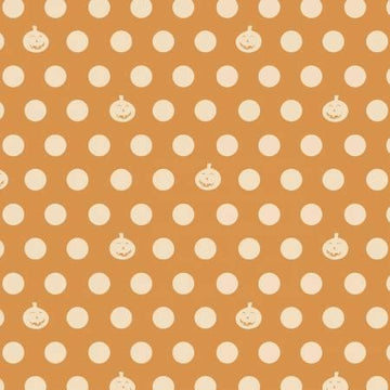 Retro Halloween | Pumpkin Dots