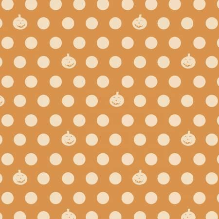 Retro Halloween | Pumpkin Dots