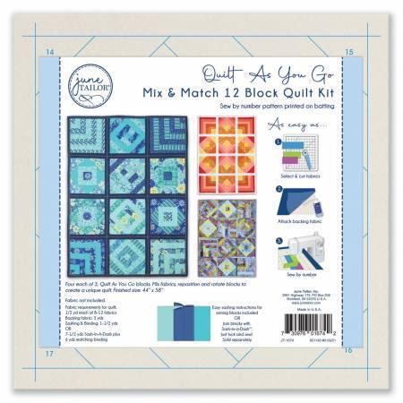 Mix 'n Match 12" Block Quilt Kit