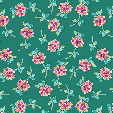 Sew Bloom | Teal Foral Love