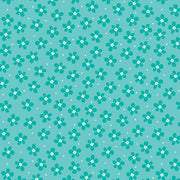 Teal Sweet Flower