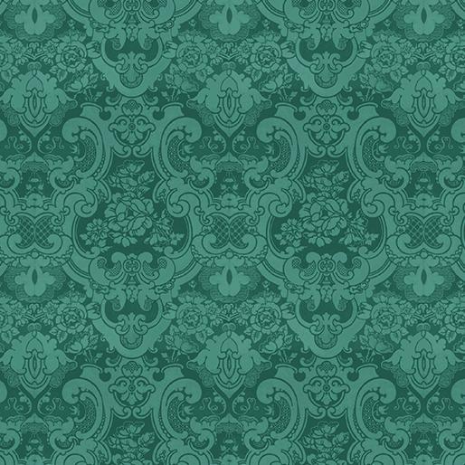 Christmas Magic | Teal Brocade