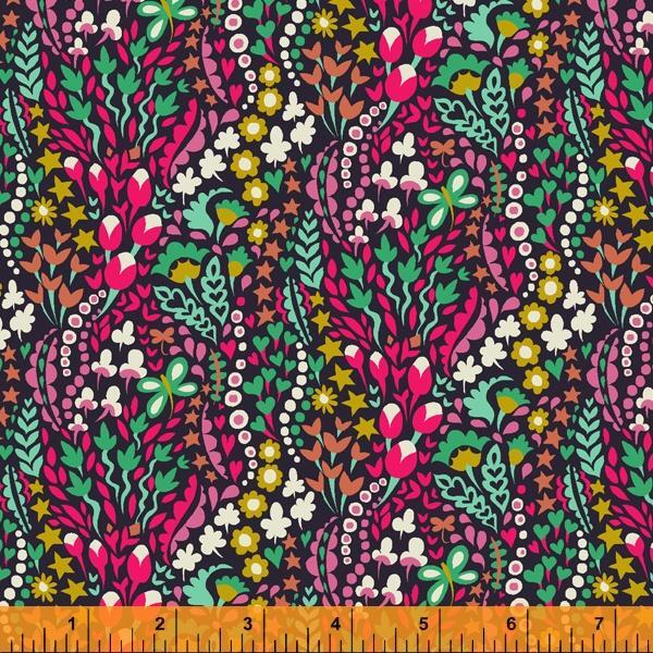 Eden | Midnight Flower Blanket
