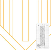 Linear Channel Ruler 2pc Set | High Shank