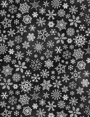 Chalkboard Snowlflakes