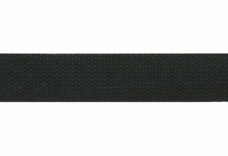 1.5" Cotton Webbing | Black