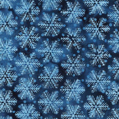 Let It Snow | Navy Snowflake