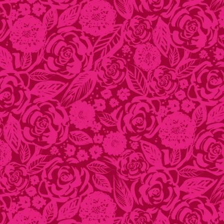 Santa Monica Floral | Fuchsia