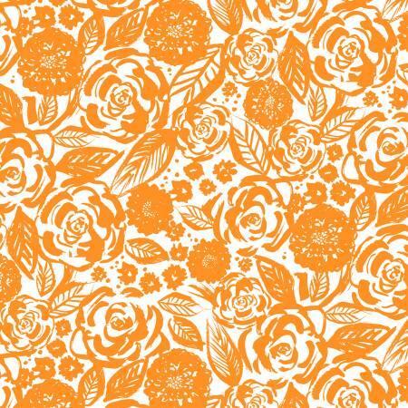 Santa Monica Floral | Orange