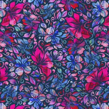 Floral Fascination | Dark Packed Floral