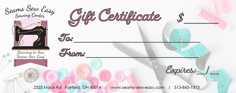 Gift Certificate